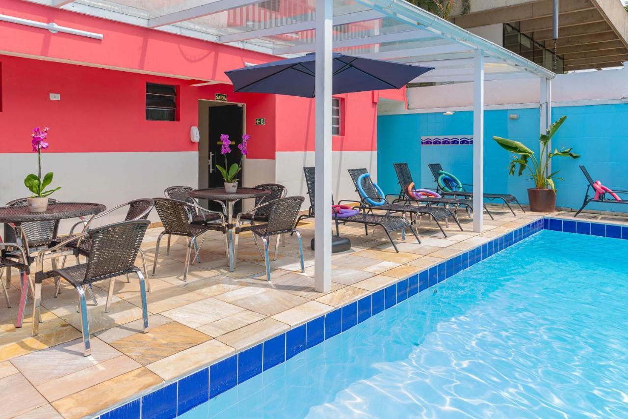 Pousada Sol Da Enseada Guaruja Inn - Piscina Aquecida المظهر الخارجي الصورة