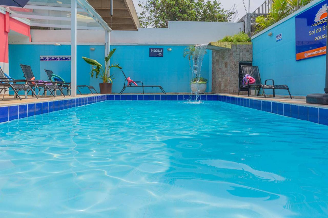 Pousada Sol Da Enseada Guaruja Inn - Piscina Aquecida المظهر الخارجي الصورة